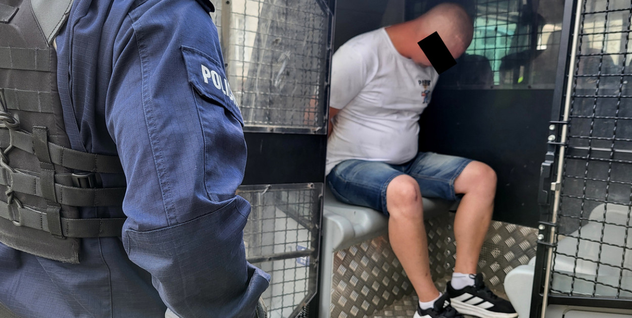 Zatrzymani na autostradzie A1 kierowcy będą tłumaczyć się przed sądem/fot. KPP w Świeciu