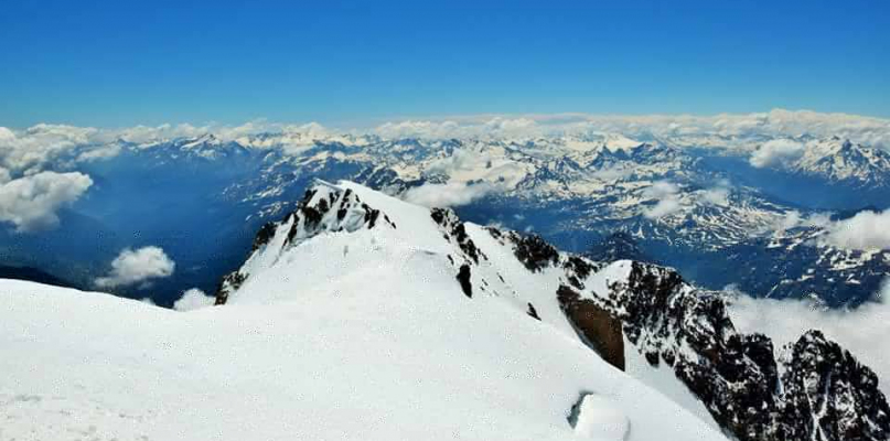 Szczyt Mont Blanc