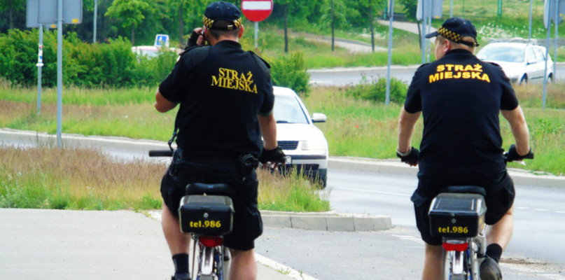 Toruńscy strażnicy już wiedzą, że rowery bardzo pomagają w ich pracy