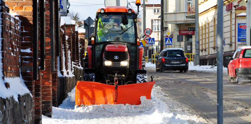 W styczniu na odśnieżanie i posypywanie miasto wydało 150 tys. zł. Fot. Krzysztof Nowicki