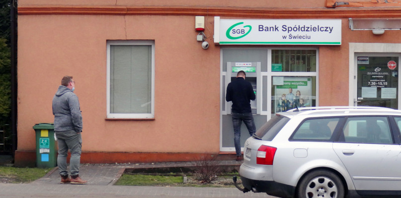 Decyzję o zamknięciu punktu bank tłumaczy znacznym spadkiem dokonywania w nim czynności kasowych. Fot. Krzysztof Nowicki