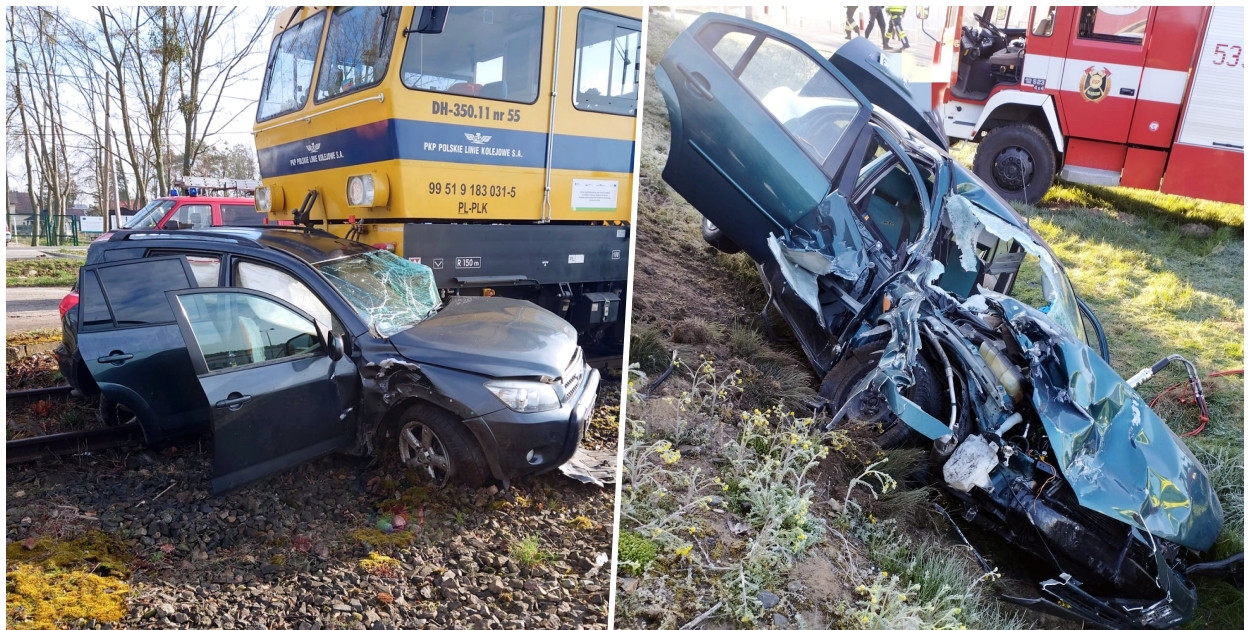 Obaj kierowcy nie przeżyli tych zderzeń. Mieszkańcy Lniano chcą poprawy bezpieczeństwa na przejeździe w centrum ich miejscowości