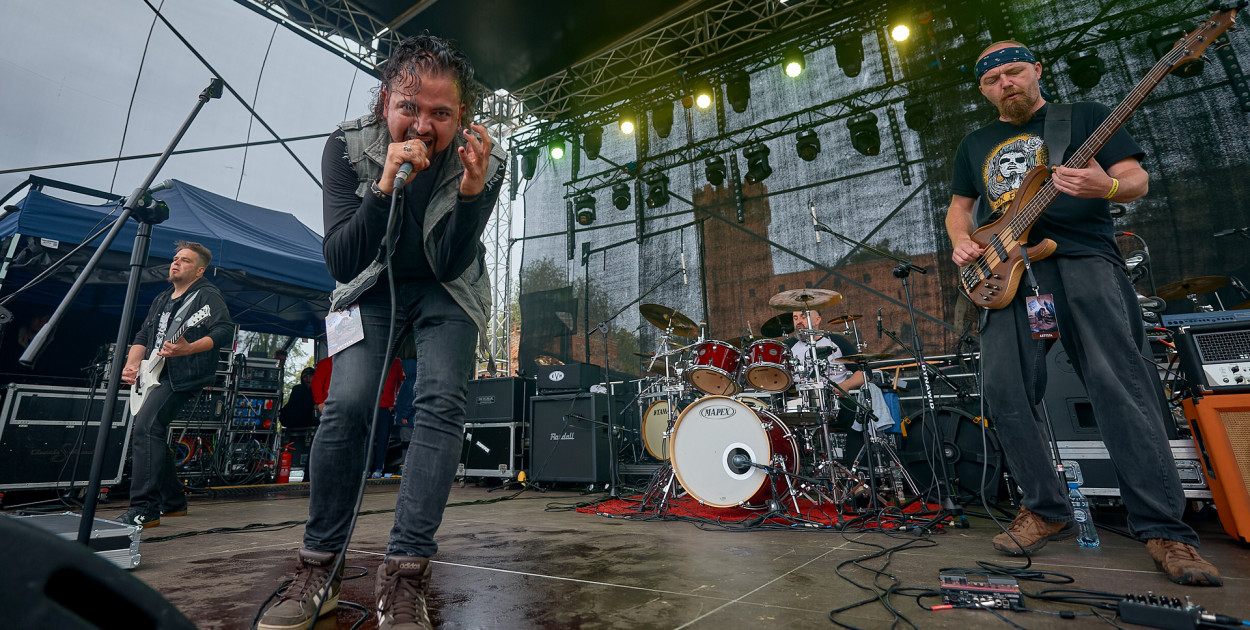 Na zdjęciu zespół Jack Friday - laureat konkursu zorganizowanego w ramach XIX Festiwalu Mocnych Brzmień (fot. Marcin Saldat/arch. Centrum Kultury w Świeciu)