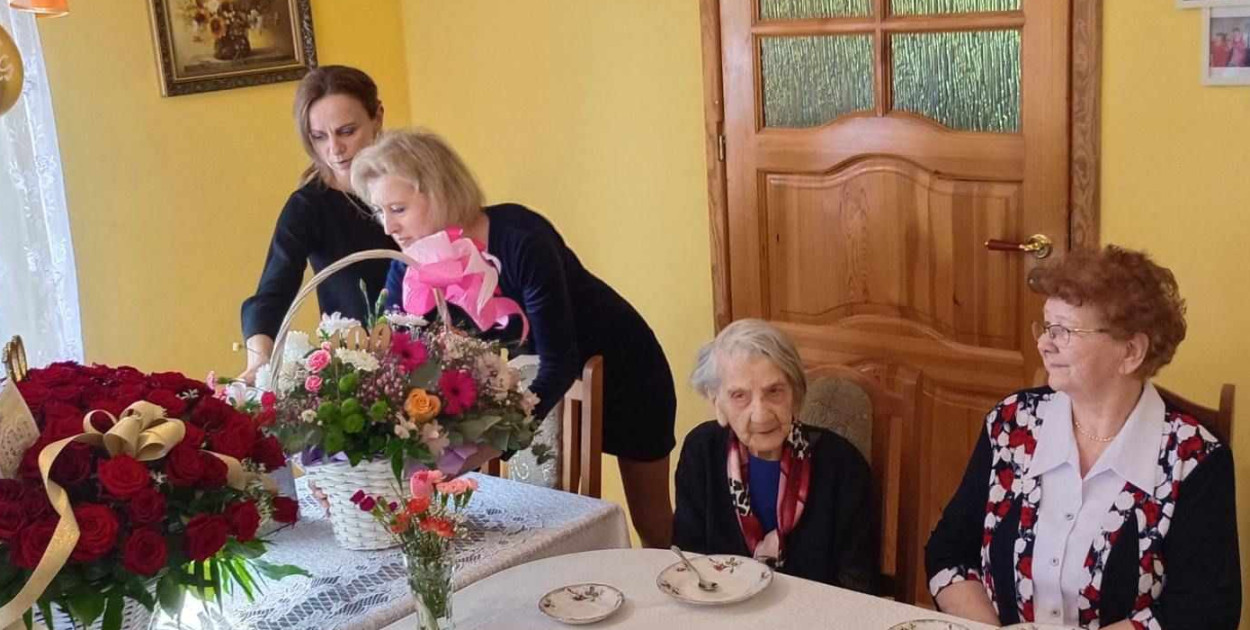 8 marca pani Zofia świętowała setne urodziny/fot. z archiwum rodzinnego