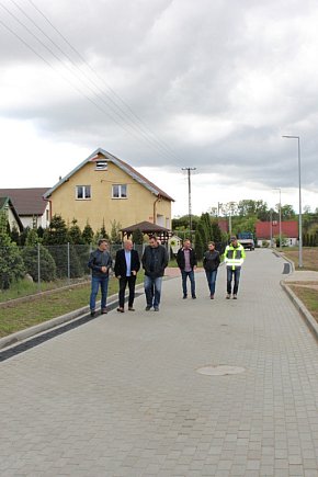 Odbiór ulic Okrężnej i Wdeckiej w miejscowości Gródek-4311