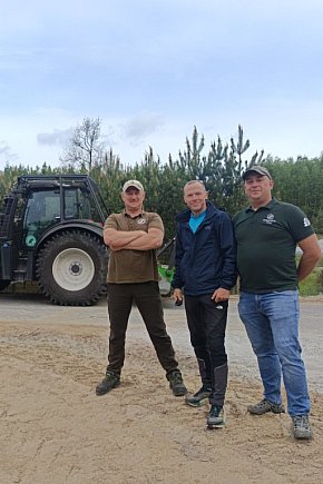Jak powstawała ścieżka biegowa wokoło Tlenia-4332