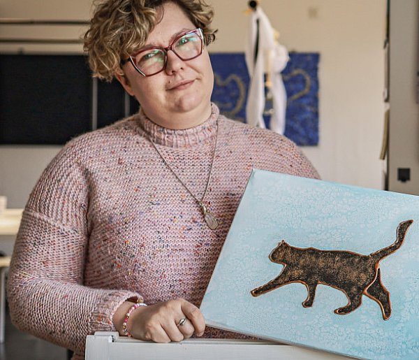 Anna Mokwa otworzyła w Świeciu pracownię sztuki - 26320