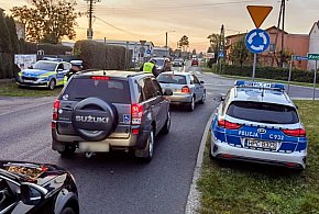 Policjanci zadbali o bezpieczeństwo na drogach, stąd te poranne korki-24197