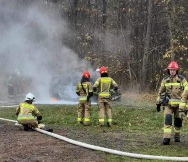 Tragiczny pożar w Rulewie. Znaleziono zwęglone zwłoki-24389