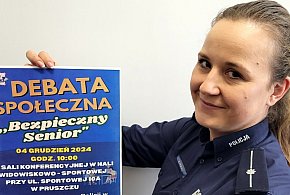 Debata o bezpieczeństwie. Policja zaprasza do dyskusji seniorów-24747