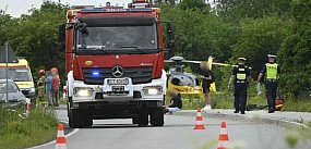 Dwóch nastolatków rannych po wypadku hulajnogi