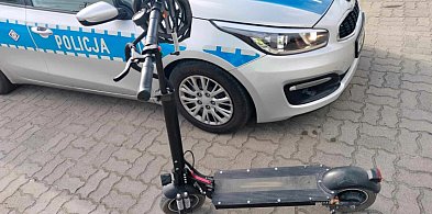 Mandat dla matki 13-letniego kierowcy hulajnogi-27709