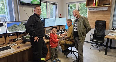 Wyjątkowy dzień ze strażakami w Świeciu i spełnione marzenie Rysia-27832