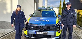 Nowoczesna Kia Sportage dla policjantów z Pruszcza
