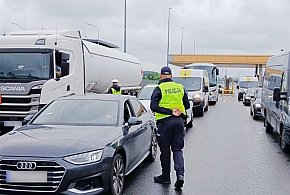 Ponad 1300 skontrolowanych kierowców na A1