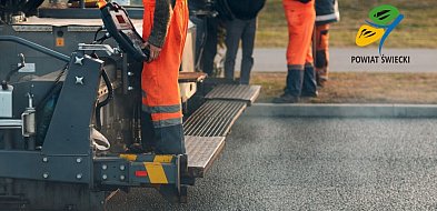 Obwieszczenie starosty - budowa drogi w Błądzimiu