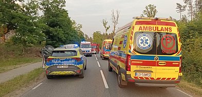 Poważny wypadek koło Tlenia. Siedem osób w szpitalu, w tym pięcioro dzieci