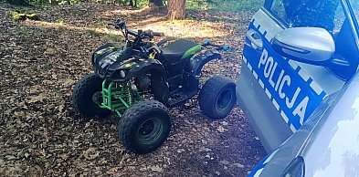 Niebezpieczny rajd 15-latka. Quadem uciekał przed policją