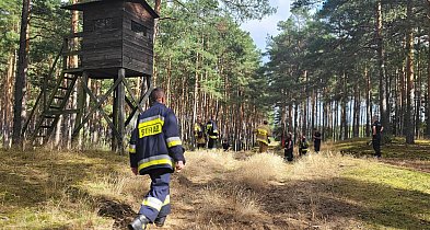 Zaginął 35-latek w lesie. Policja, straż pożarna i leśnicy w akcji! ZDJĘCIA-28329