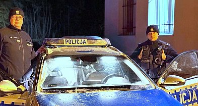 Wyścig z czasem w gminie Nowe. Policjanci uratowali 33-latka-29464