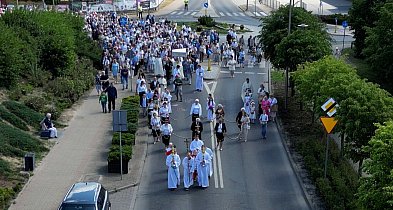 Procesja Bożego Ciała na Mariankach - nagranie z drona