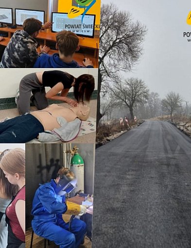 Drogi, szkoły i... magazyny energii. Miliony na inwestycje w powiecie świeckim