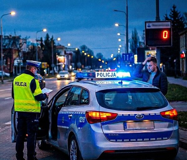Pędził ponad setką na Wojska Polskiego. Stracił prawko i kilka tysięcy