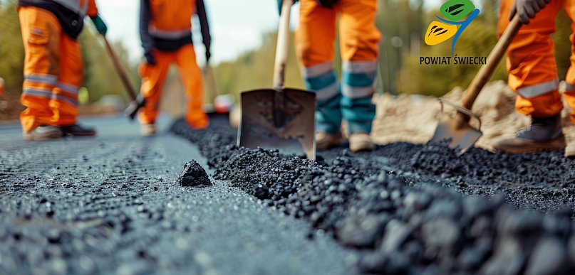 Obwieszczenie Starosty Świeckiego - budowa drogi w Bukowcu