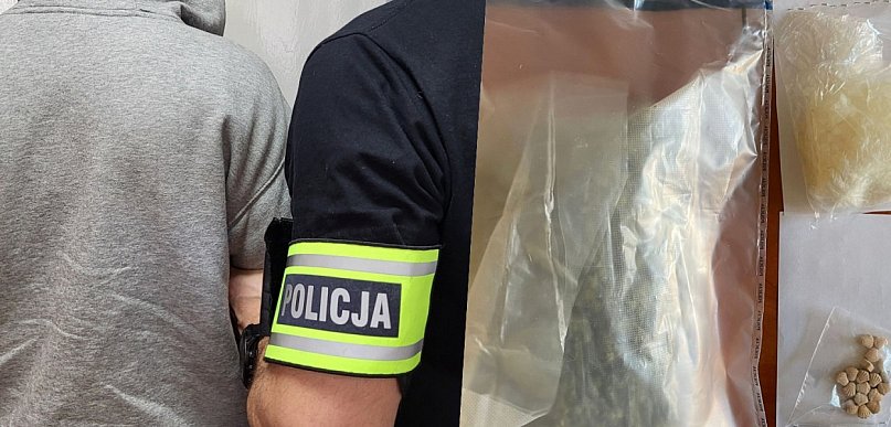 Marihuana, kryształ i 2C-B. Policyjny nalot