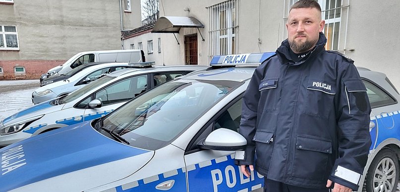Policjant przyłapał złodzieja na „gorącym uczynku”