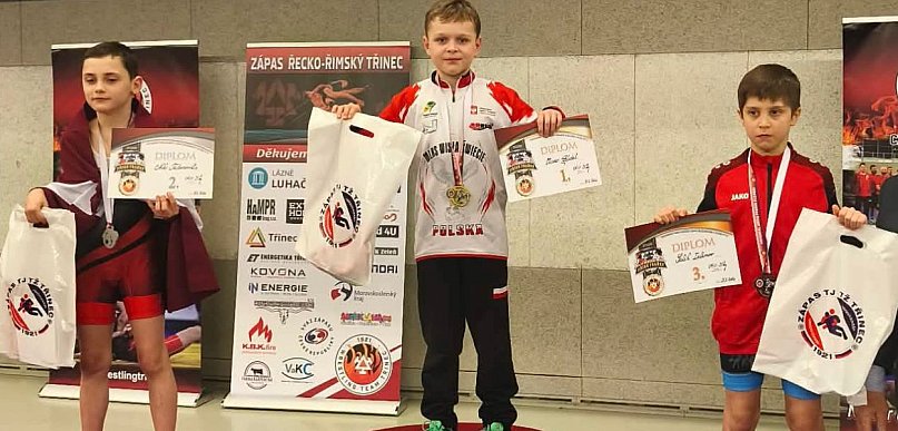 Pięć medali zapaśników Wisła Świecie na zawodach w Czechach