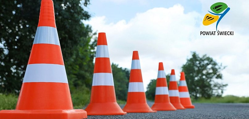 Obwieszczenie Starosty - budowa drogi w m. Lnianek