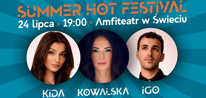 Gorący lipiec w amfiteatrze. Sprawdź, kto wystąpi na Summer Hot Festival 2026