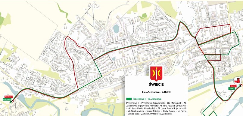 Od 1 maja ruszają linie sezonowe do Deczna i na Zamek. Zobacz rozkład