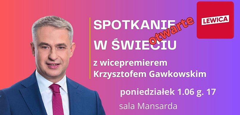 Zaproszenie na spotkanie otwarte z Krzysztofem Gawkowskim