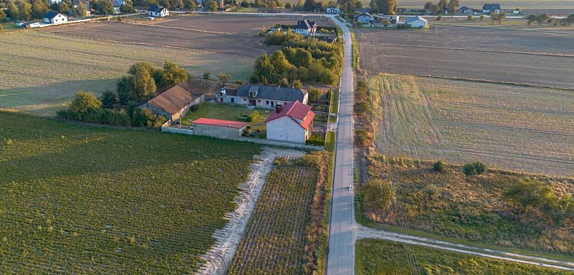 Sprzedana działka pod Bydgoszczą o nietypowym kształcie