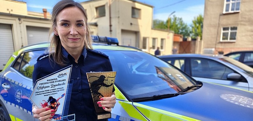 Rozpracowała rywalki jak najlepsze śledztwo. Świecka policjantka Mistrzynią Polski