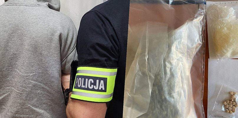 Marihuana, kryształ i 2C-B. Policyjny nalot