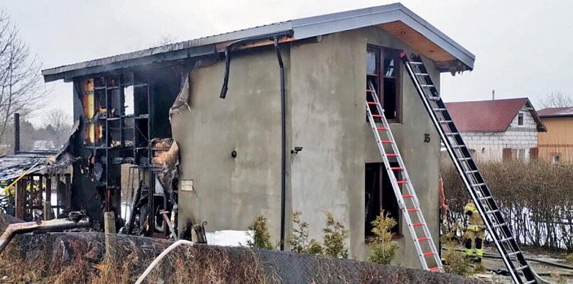 Pożar w Świeciu: ogień zabrał im dom, wspomnienia i ukochane zwierzęta