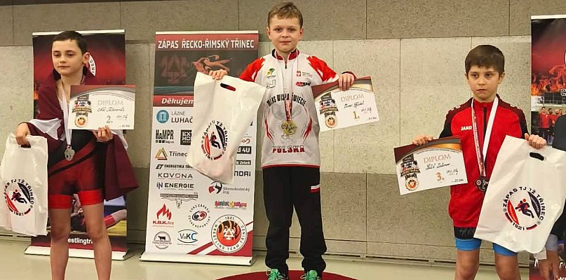 Pięć medali zapaśników Wisła Świecie na zawodach w Czechach