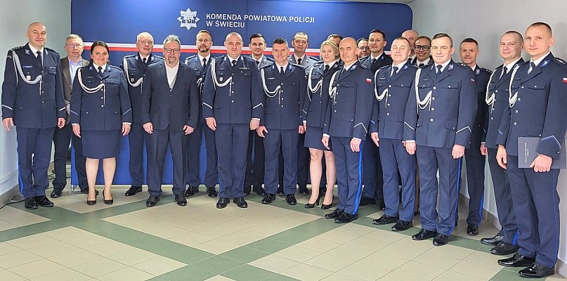 Zmiany w kierownictwie Policji w Świeciu