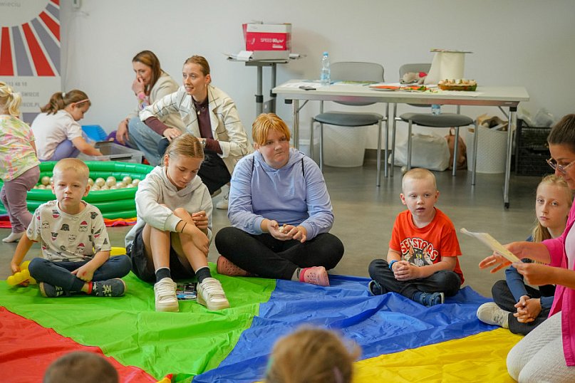 Piknik Literacki Odlot w bibliotece
