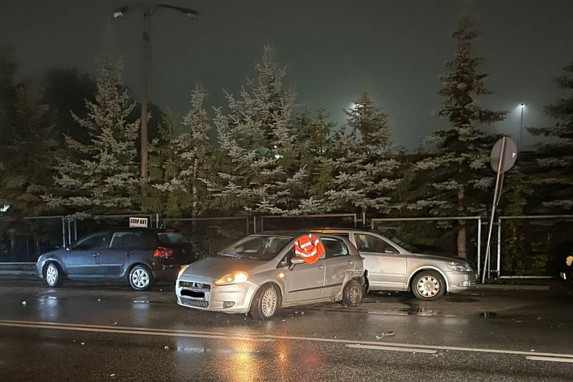 Kolizja na Laskowickiej w Świeciu