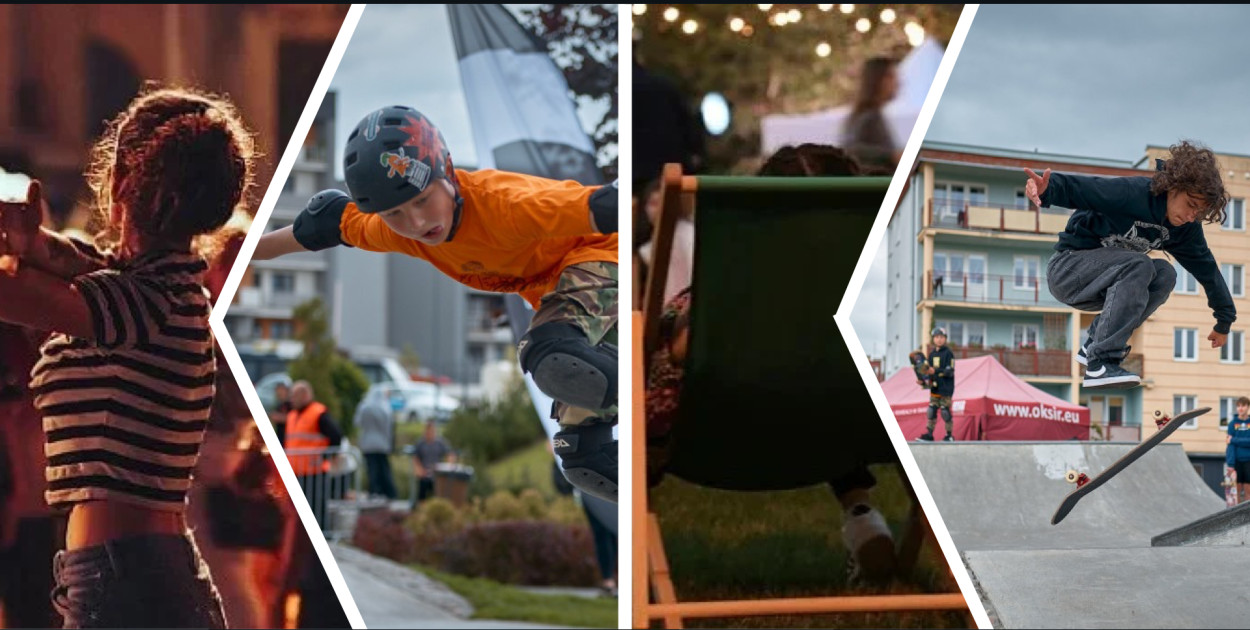 Deskorolki, taniec i chill, czyli weekend w Świeciu