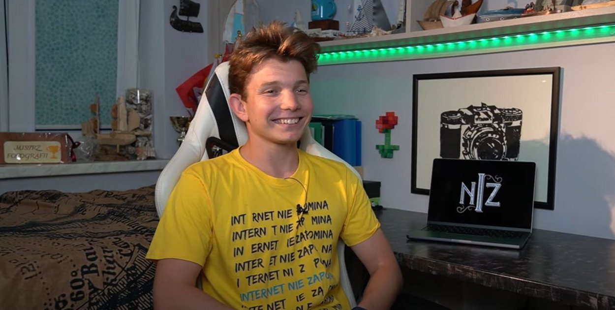 Marcin Krzyżanowski - twórca kanału Internet nie zapomina