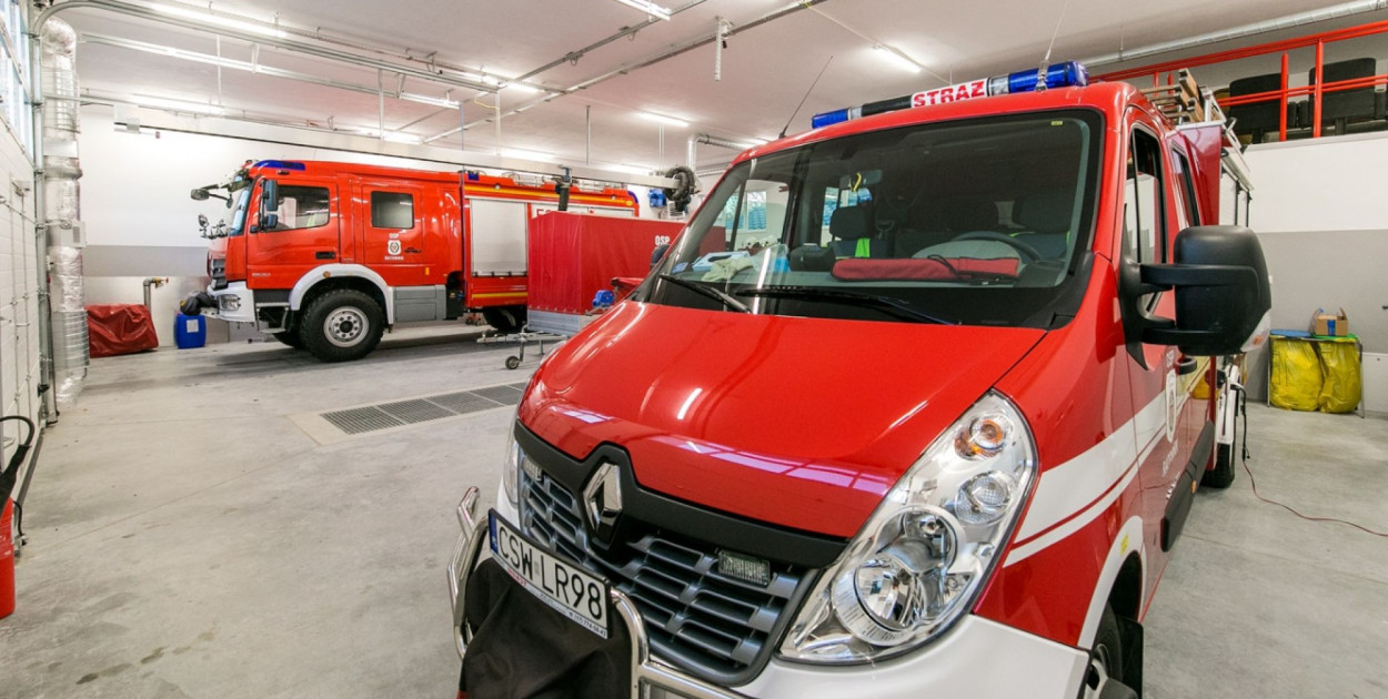 Remiza OSP Ratownik w Świeciu. Fot. Krzysztof Nowicki