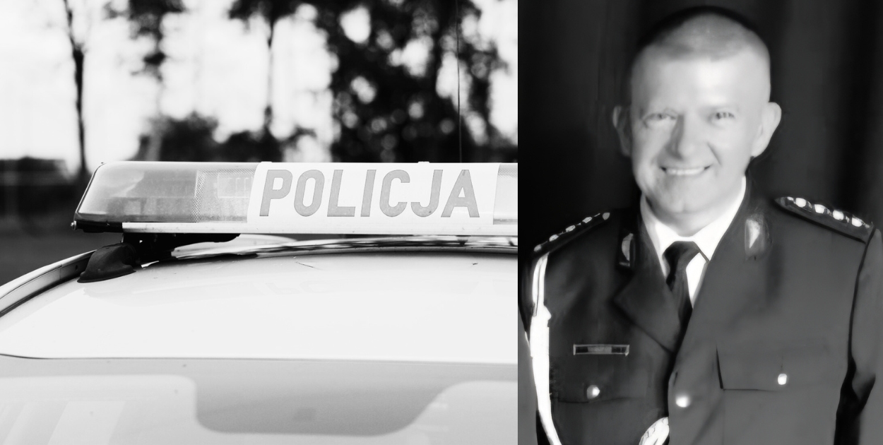 Zmarł aspirant sztabowy Paweł Nowicki Komendant Komisariatu Policji w Nowem. Fot. KPP Świecie