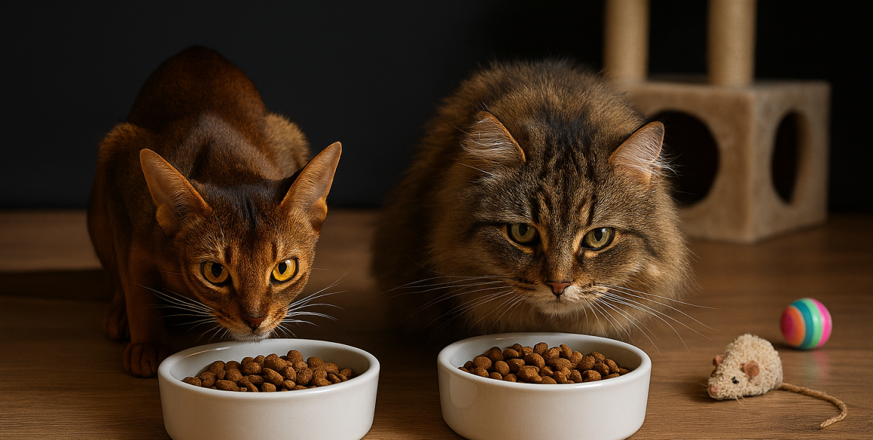 Jakie witaminy i minerały zawierają suche karmy dla kota?