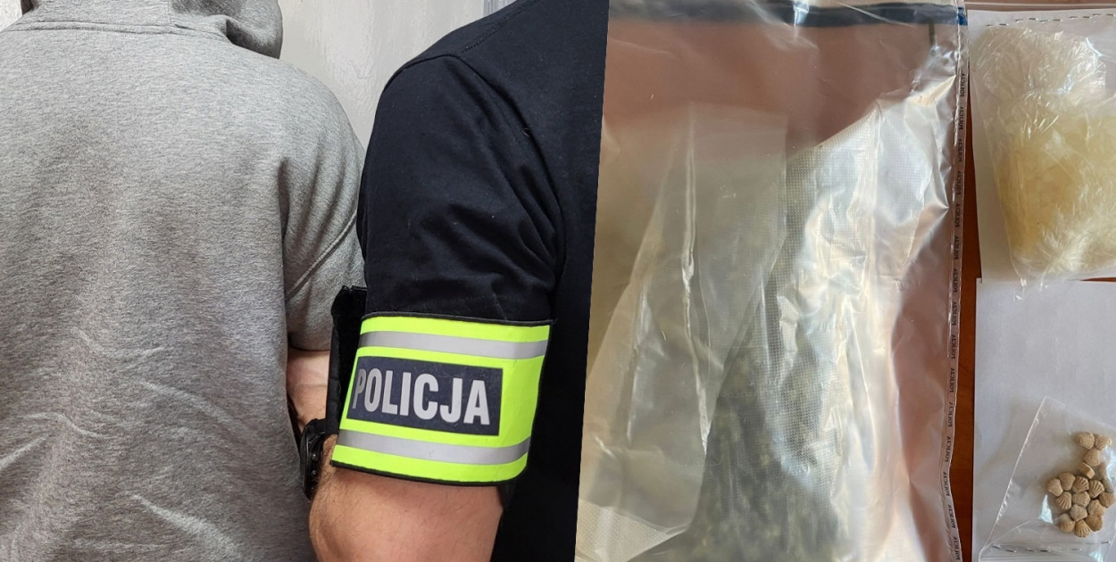 Marihuana, kryształ i 2C-B. Policyjny nalot