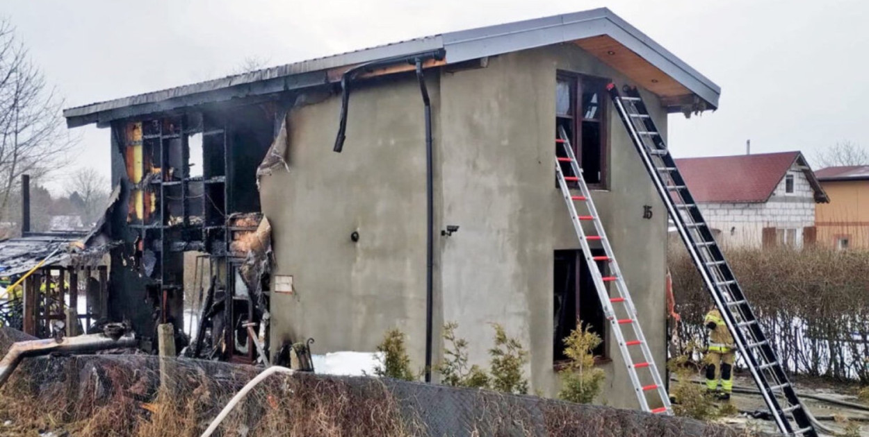 Pożar w Świeciu: ogień zabrał im dom, wspomnienia i ukochane zwierzęta